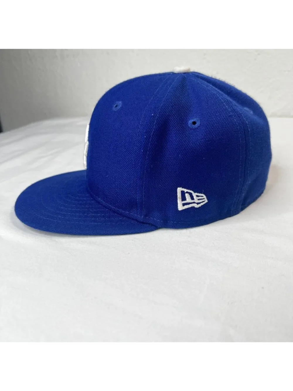 Youth Los Angeles Dodgers New Era Blue 59FIFTY Fitted Hat Unisex MLB 6 1/2